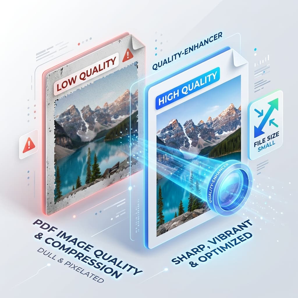 Mantenere la Qualità dell'Immagine durante la Compressione dei PDF