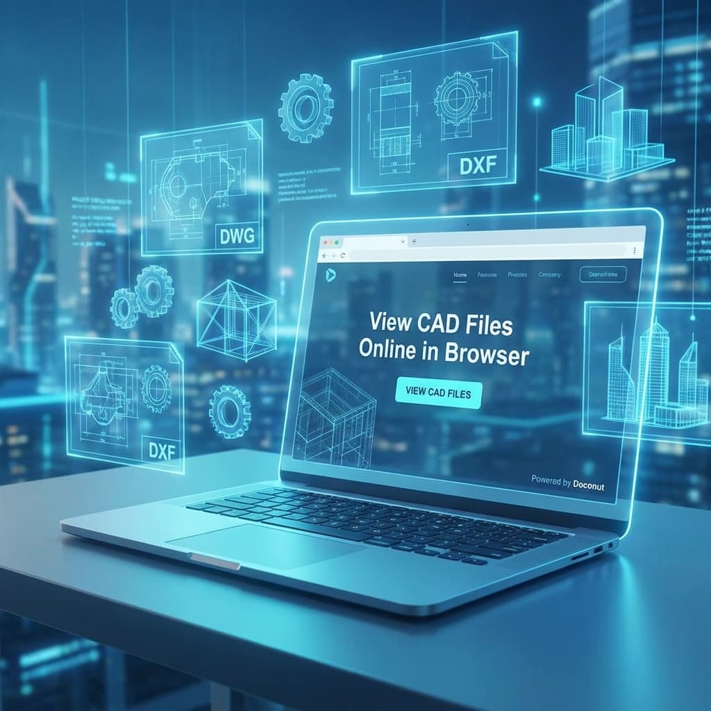 Перегляд CAD‑файлів онлайн у вашому браузері: без AutoCAD