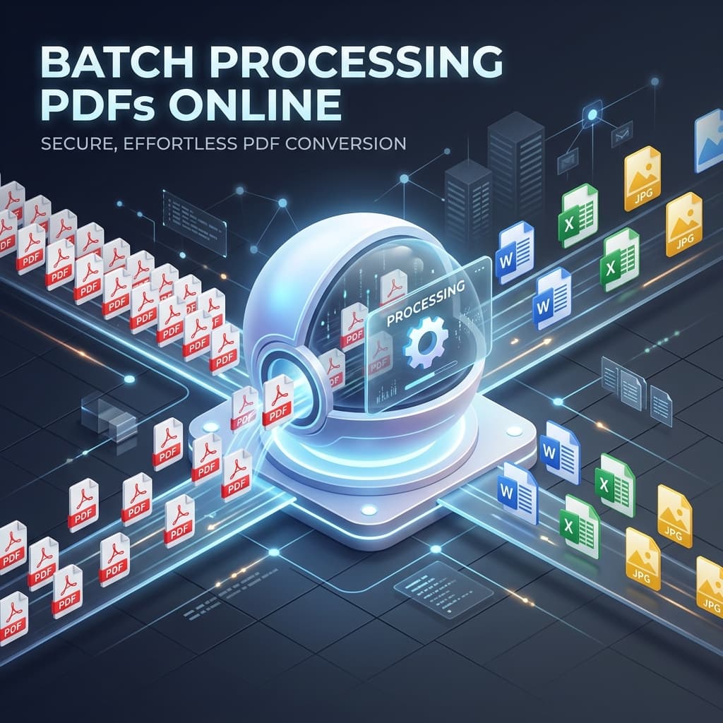 Batch Processing PDFs Online