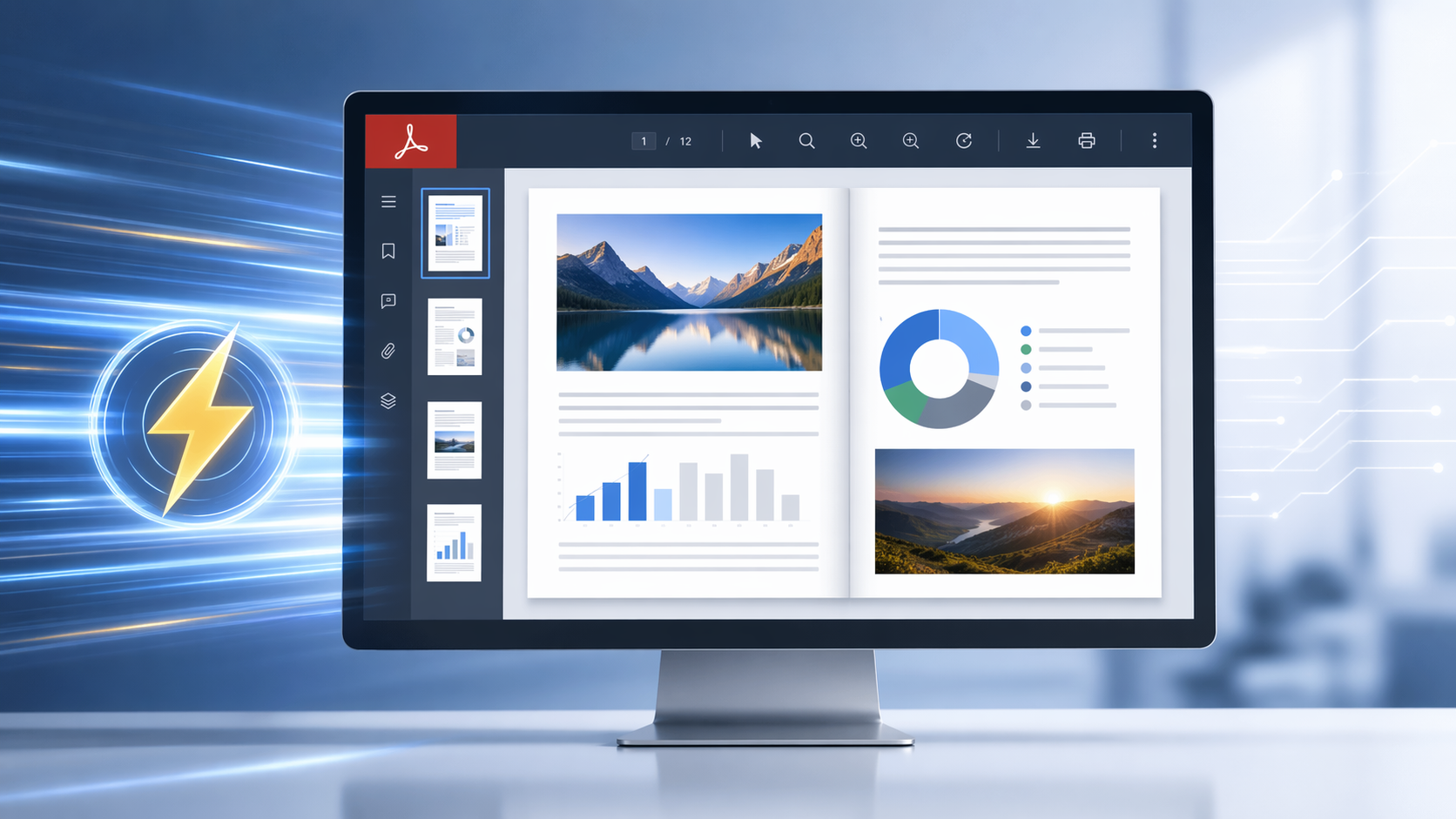 Ощутите молниеносный просмотр PDF с Online Document Viewer