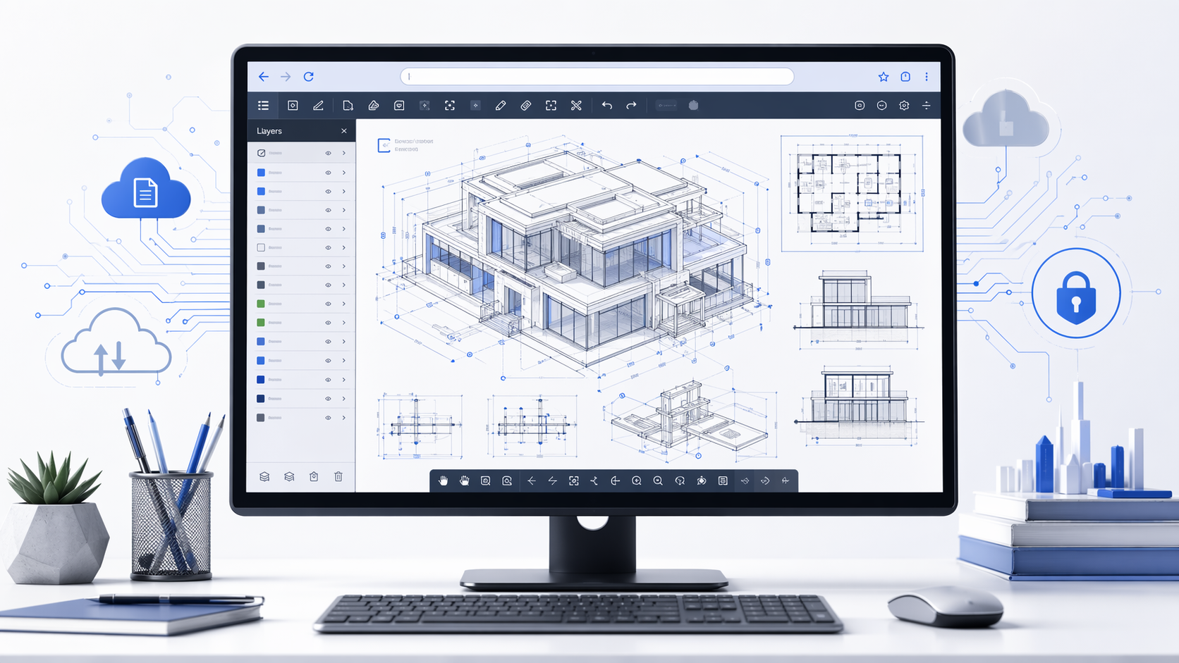 Упрощение доступа к CAD‑файлам: просмотр DWG, DGN и DXF без усилий на OnlineDocumentViewer.com